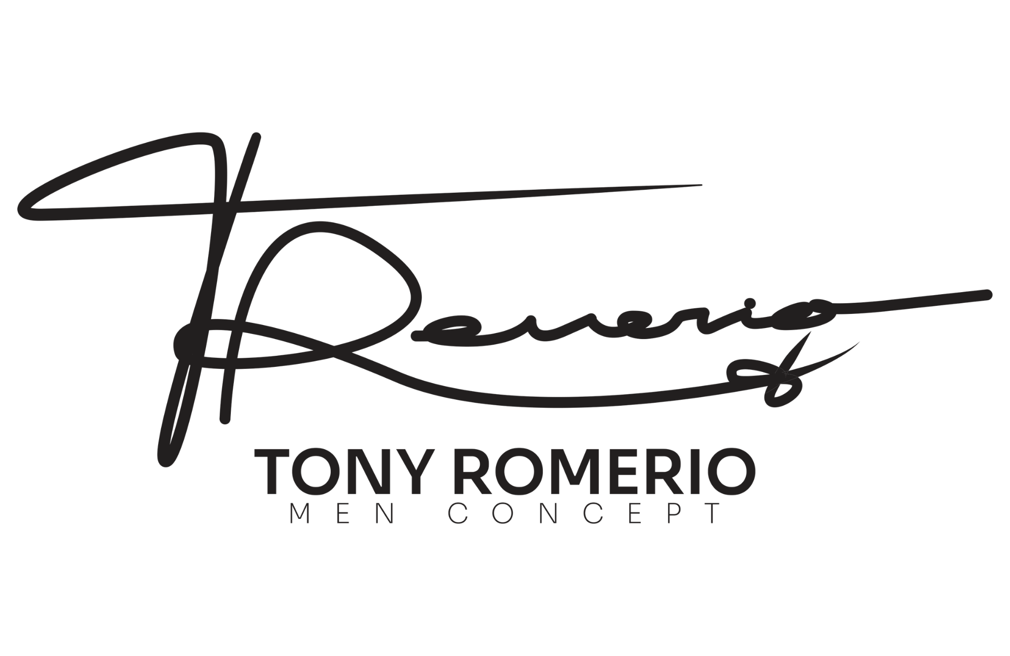 Tony Romerio Men Concept Logo